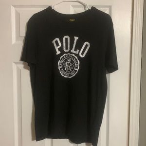 Black Polo by Ralph Lauren Large Tee Shirt